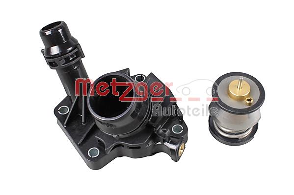 termostatas, aušinimo skystis - 4006367 METZGER